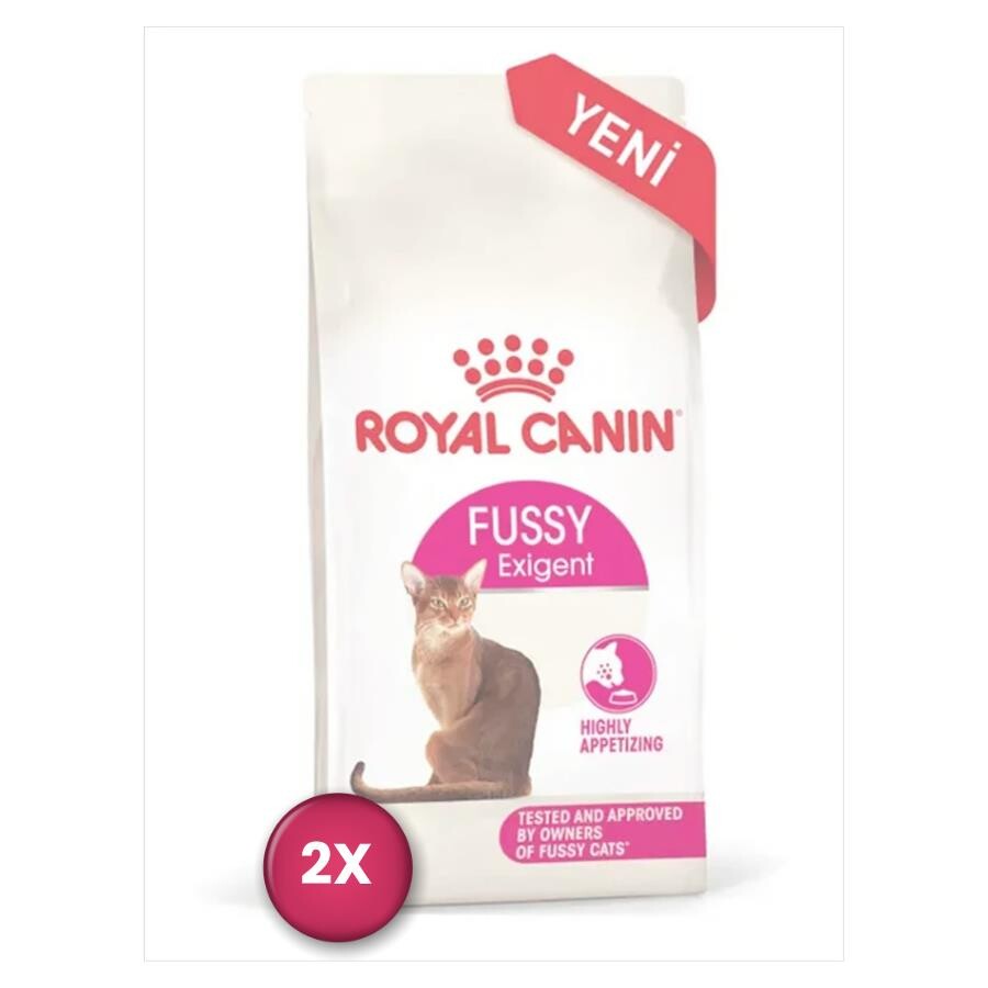 Fussy Exigent Yetişkin Kedi Kuru Maması 400 GR+400 GR | SRC: Barcode: 10512-2